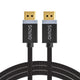 Savio CL-176 DisplayPort kabel 3 m Sort
