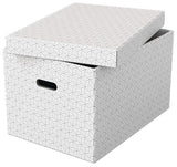 Esselte Home opbevaringsboks Large, pakke med 3
