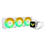 ASUS TUF Gaming LC III 360 ARGB White Edition Computerkabinet Alt-i-en væskekøler 12 cm Hvid