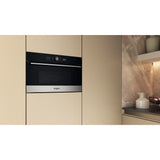 Whirlpool WMD54MX Sort, Rustfrit stål Grill mikroovn Indbygget 31 L 1000 W