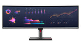 Lenovo ThinkVision P49w-30 computerskærm 124,5 cm (49") 5120 x 1440 pixel Dual WQHD LED Sort