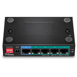Trendnet TPE-LG50 netværksswitch Ikke administreret Gigabit Ethernet (10/100/1000) Strøm over Ethernet (PoE) Sort