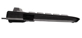 Contour Design KC 1000 SC tastatur Kontor USB QWERTZ Tysk Sort