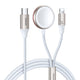 JOYROOM S-IW012 oplader til mobil enhed Universel Hvid USB Trådløs opladning Hurtig opladning Indendørs