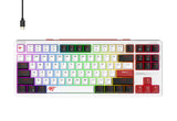 Havit KB902L tastatur Spil USB QWERTY Sort, Rød, Hvid