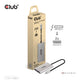 CLUB3D CSV-1586 interface hub Thunderbolt 3 40000 Mbit/s Sølv
