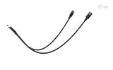 i-tec C31DUALSPLITTERCBLPD USB-kabel USB 2.0 0,3 m USB C 2 x USB C 100 W Sort