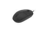 Rapoo N100-BK mus Kontor Ambidextrous USB Type-A Optisk 1600 dpi