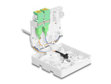 DeLOCK 85934 InfiniBand og fiberoptisk kabel 40 m 2x SC Hvid
