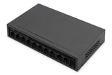 Digitus DN-95354 netværksswitch Administreret Fast Ethernet (10/100) Strøm over Ethernet (PoE) Sort