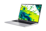 Acer Swift SFL16-31P-37GE Intel Core 3 N355 Laptop 40,6 cm (16") WUXGA 8 GB DDR5-SDRAM 512 GB SSD Wi-Fi 6 (802.11ax) Windows 11 Home Sølv Tysk
