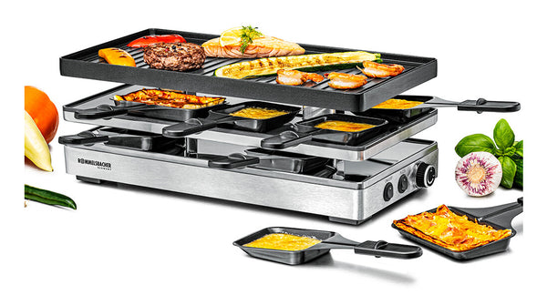Rommelsbacher RCP 1800 raclette grill 1800 W Rustfrit stål