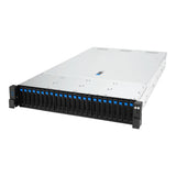 ASUS RS720-E12-RS24G Stativ (2U) Sort, Sølv