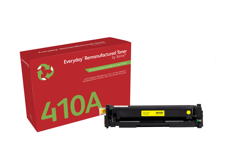 Everyday™ Gul Remanufactured Toner by Xerox compatible with HP 410A (CF412A), Standard kapacitet