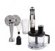 Esperanza EKM004 blender 0,6 L Nedsænkning blender 800 W Sort, Sølv, Transparent