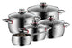 WMF Quality One 07.7455.6380 grydesæt 9 stk