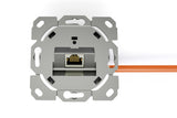 Digitus DN-9010/8-1 stikkontakt RJ-45 Hvid