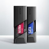 Axagon EEM2-GTS2 drevkabinet SSD kabinet Sort M.2