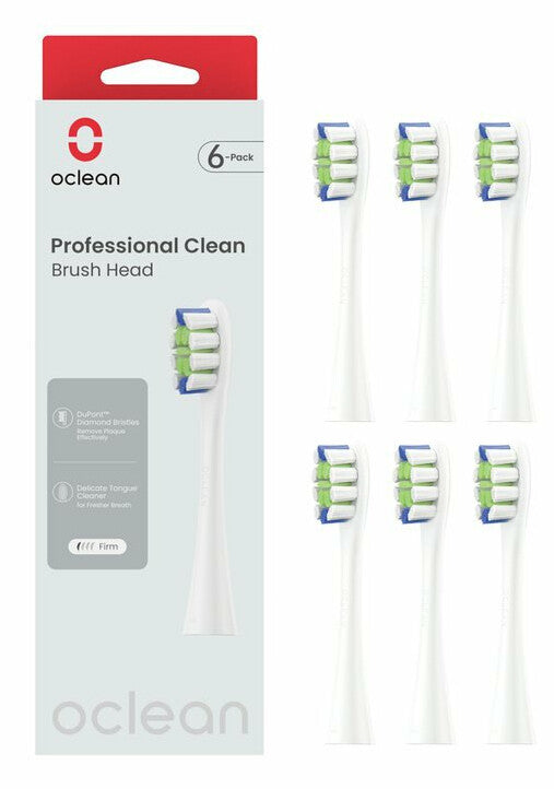 Oclean P1C1 W06 6 stk Hvid