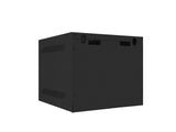 Lanberg WF10-2304-00B stativ 4U Vægmonteret stativ Sort
