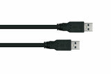Kabelmeister UK30P-AA-030S USB-kabel USB 3.2 Gen 1 (3.1 Gen 1) 3 m USB A 5 Gbit/sek. Sort