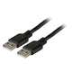 EFB Elektronik USB 2.0 A / A 3m USB-kabel USB A 0,48 Gbit/sek. Sort