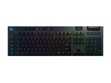 Logitech G 920-008903 tastatur Spil RF trådløs + Bluetooth QWERTZ Tysk Sort