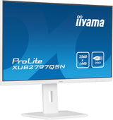 iiyama G-MASTER XUB2797QSN-W2 computerskærm 68,6 cm (27") 2560 x 1440 pixel Quad HD LED Hvid