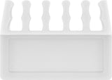 Goobay 70431 kabelorganisator Skrivebord Kabelholder Hvid 2 stk