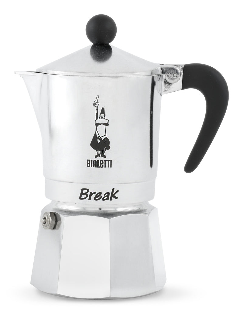 Bialetti Break Moka gryde Sølv
