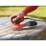 Black & Decker KA199-QS transportabel slibemaskine Skivesliber 14000 rpm Sort, Orange 240 W