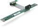 DeLOCK PCI Express x1 with flexible cable 7 cm interface-kort/adapter Intern