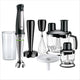 Braun MQ 7087X 1,2 L Nedsænkning blender 1000 W Sort, Rustfrit stål