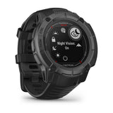 Garmin Instinct 2X Solar Tactical Edition 2,79 cm (1.1") MIP 50 mm Digital 176 x 176 pixel Berøringsskærm Sort GPS (satellit)
