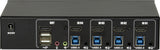 Inter-Tech AS-41HUS KVM Switch Sort