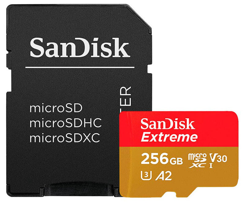 SanDisk Extreme PLUS 256 GB MicroSDXC Klasse 10