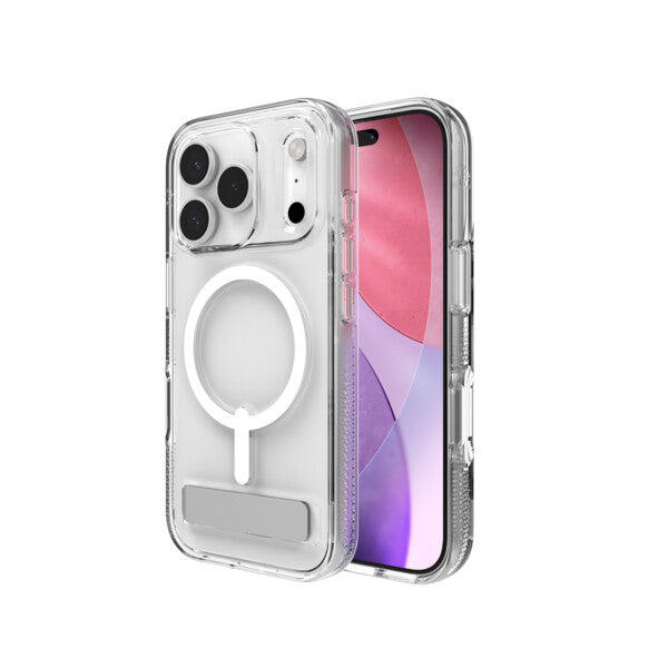 ZAGG Crystal Palace Snap Kickstand mobiltelefon etui 16 cm (6.3") Cover Transparent