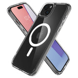Spigen ACS06802 mobiltelefon etui 15,5 cm (6.1") Cover Transparent, Hvid
