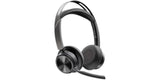 HP Poly Voyager Focus 2 USB-C-C Headset +USB-C/A Adapter