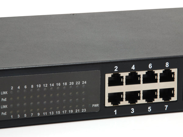 LevelOne GEP-2421W150 netværksswitch Ikke administreret Gigabit Ethernet (10/100/1000) Strøm over Ethernet (PoE) Sort