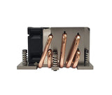 Inter-Tech J-10 Processor Luftkøler 6 cm Sort, Sølv 1 stk