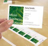 Avery Business Cards 85 x 54 Quick & Clean 10 Sheets visitkort Laser/inkjet Papir 100 stk