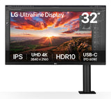 LG 32UN880K-B computerskærm 80 cm (31.5") 3840 x 2160 pixel 4K Ultra HD LCD Sort
