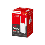 Mercusys ME80X netværk forlænger Hvid 100, 1000 Mbit/s