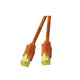 EFB Elektronik 0.5m, RJ45 netværkskabel Orange 0,5 m Cat6a