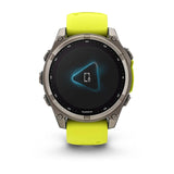 Garmin fenix 8 3,3 cm (1.3") 47 mm Digital 260 x 260 pixel Berøringsskærm Titanium Wi-Fi GPS (satellit)