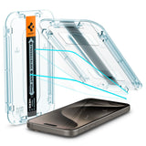 Spigen EZ FIT GLAS.tR Klar skærmbeskytter Apple 2 stk