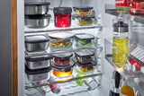 GEFU 12776 enhed til madopbevaring Rektangulær Container 2,6 L Sort, Rustfrit stål 1 stk