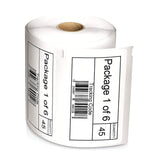 DYMO Ægte LabelWriter Højkapacitets Fragtetiketter | (59 mm x 102 mm) | 2 ruller med 575 let-aftrækkelige etiketter (1.150 adresseetiketter) | Selvklæbende | til LabelWriter 4XL/5XL etiketprintere