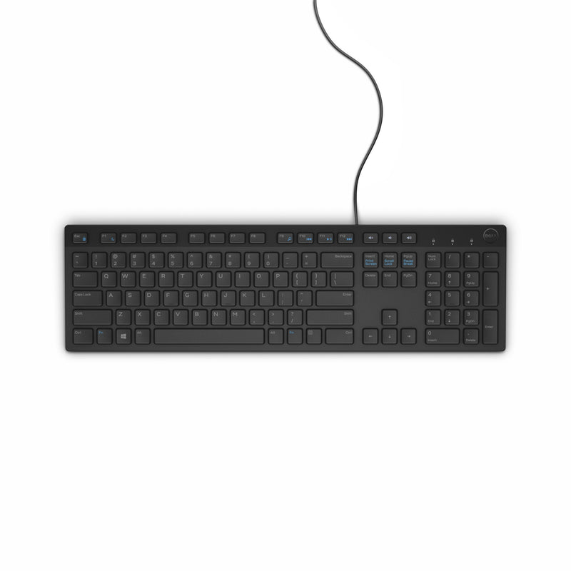 DELL KB216 tastatur Universel USB QWERTY Estisk Sort